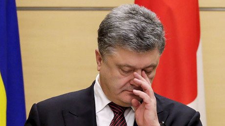 Ukrainian President Petro Poroshenko. © Kimimasa Mayama