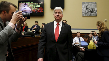Michigan Governor Rick Snyder © Kevin Lamarque 