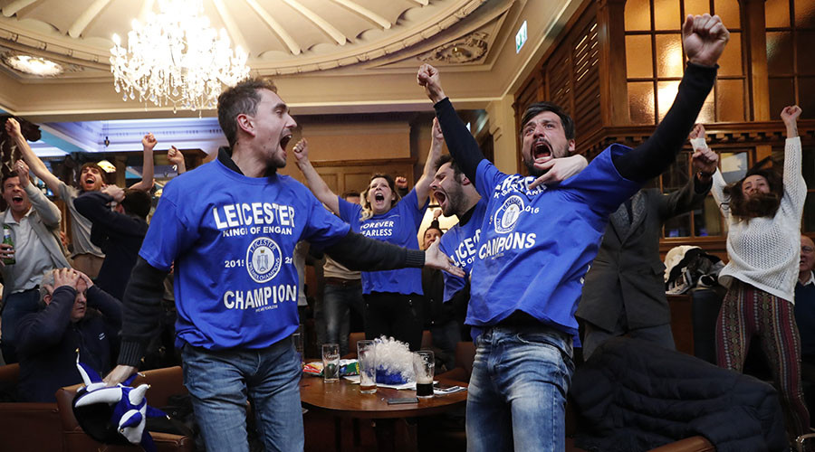The day we beat the bookies: Industry hit for £25mn after Leicester's miracle league title