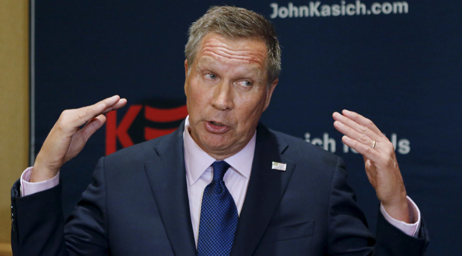 John Kasich stays in presidential race, internet scoffs