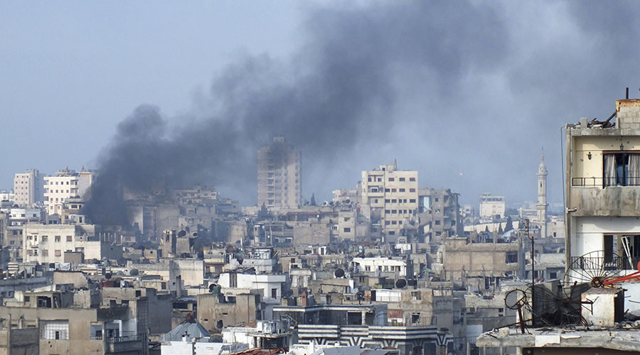 At least 12 dead, 45 injured in Homs suicide bombings