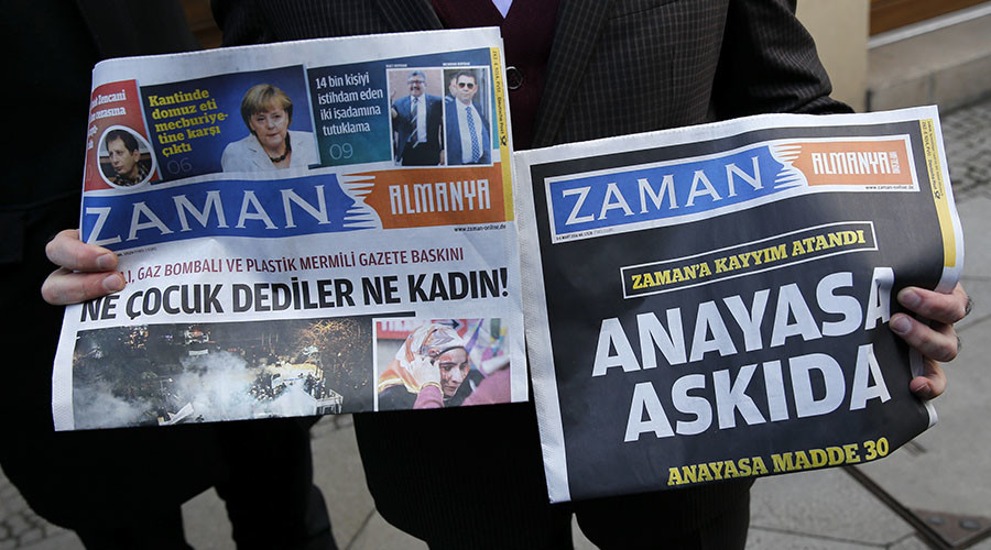 Turkish govt shuts down Zaman newspaper following seizure