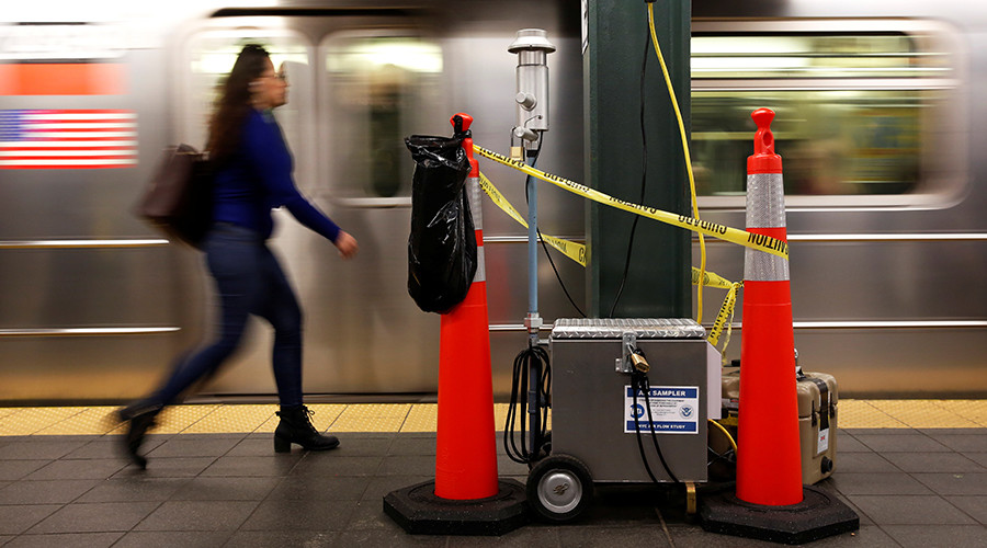 US carries out bioterror experiment using ‘non-toxic’ gas on NYC subway