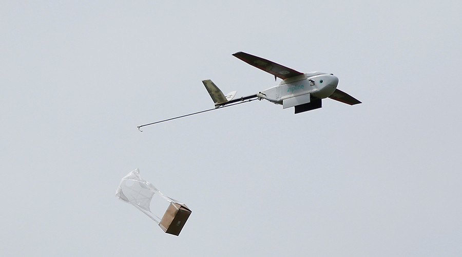 Drop blood not bombs: Drones to deliver emergency medicine to Rwanda