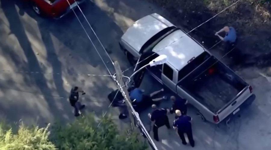 Televised police chase through 2 states ends in beating by cops (VIDEO)
