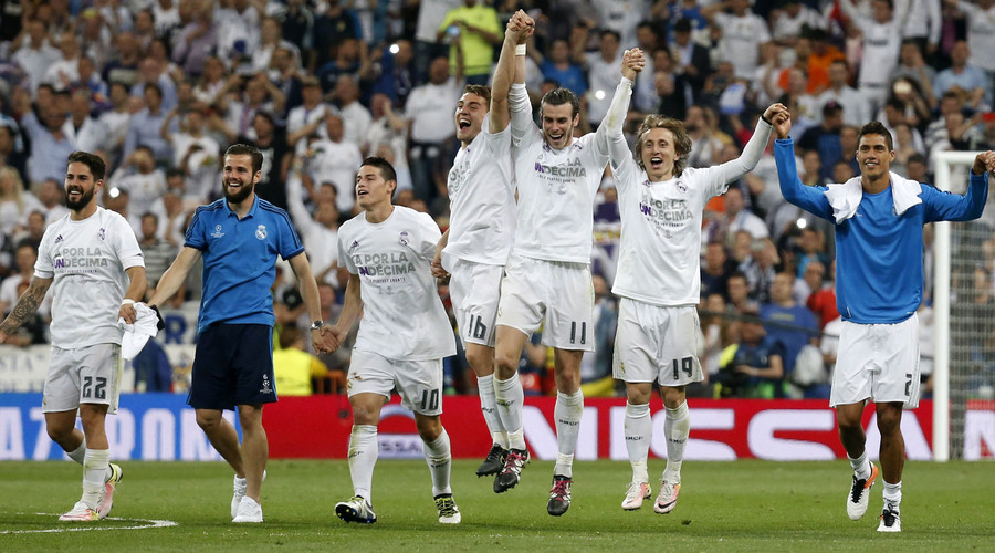 Real Madrid top football’s rich list ahead of Barcelona and Man United