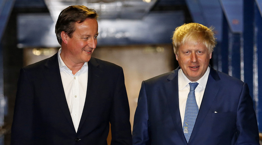 Blue on blue: Tory infighting intensifies 6 weeks before Brexit vote