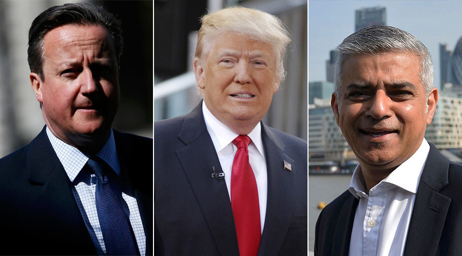 Trump calls London Mayor Khan ‘ignorant’ & predicts poor relations with Cameron