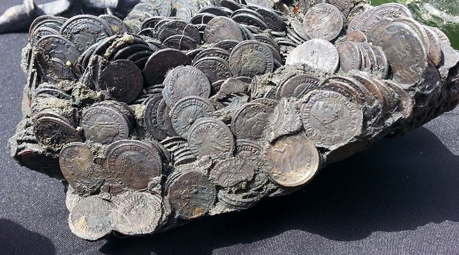 Shipwrecked Roman treasure ‘saved’ from ancient recycling by devastating storm (PHOTOS, VIDEO)