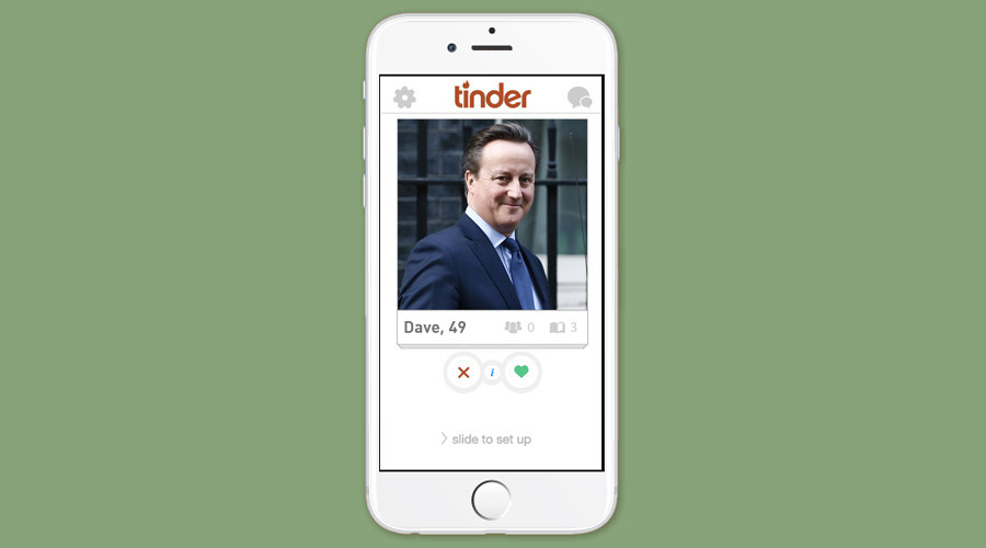 David Cameron on Tinder: Yes but no?