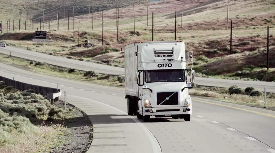 Self-driving freight trucks project eyes US highway routes (VIDEO)