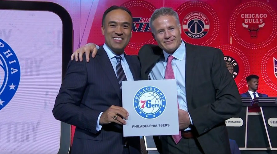 Philadelphia 76ers win 2016 NBA draft lottery