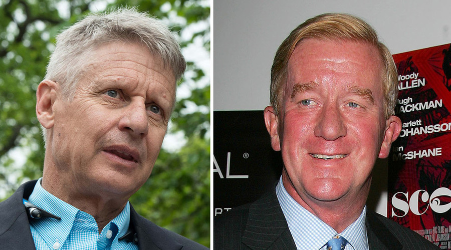 Libertarian Gary Johnson picks former Massachusetts governor as running mate