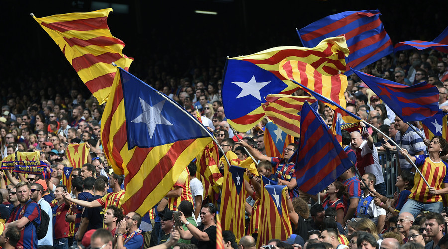 ‘Attack on freedom of expression’: Barcelona fuming as Madrid bans Catalan flag at football match