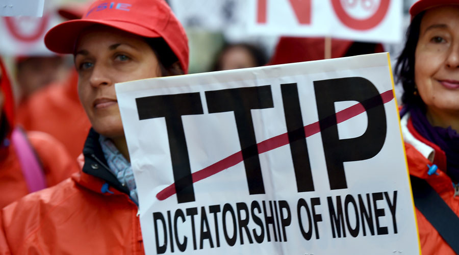 Government capitulation on TTIP driven by unlikely Tory-Labour alliance
