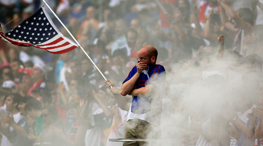 Hooliganism proves US sports fans have finally embraced soccer (VIDEO)