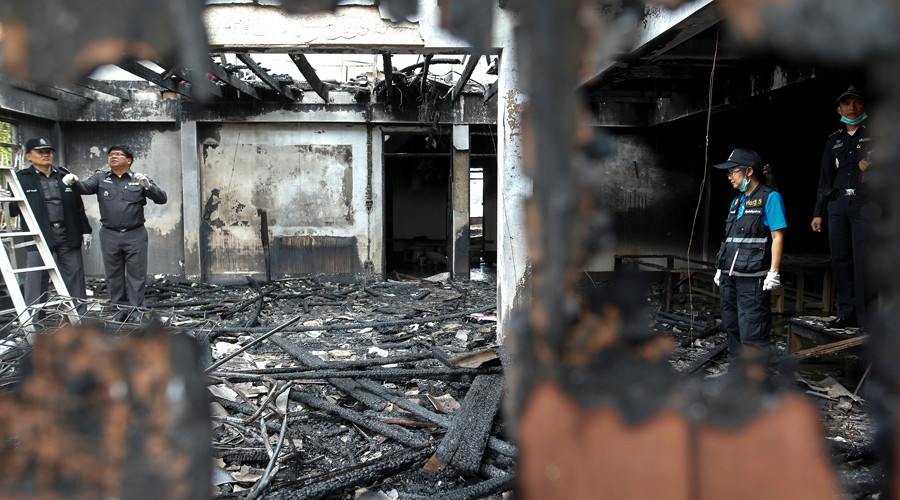 Massive inferno kills 18 girls in Thai school for poor children, 2 still missing