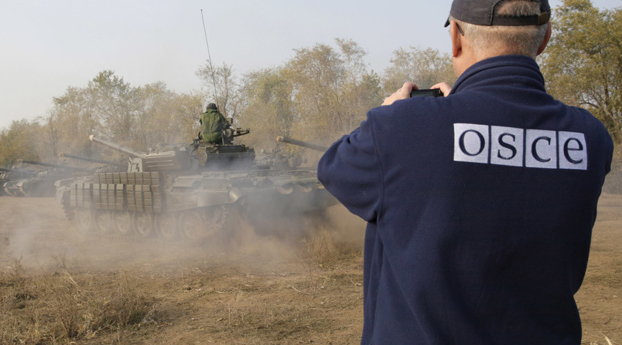 East Ukraine rebels oppose presence of armed OSCE police, ‘would consider it intervention’