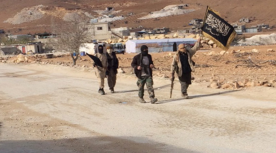 Al Qaeda-linked Nusra Front fighters © Stringer