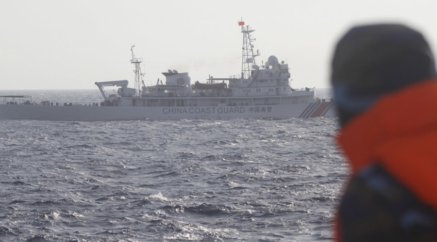 A ship of Chinese Coast Guard in the South China Sea © Nguyen Minh