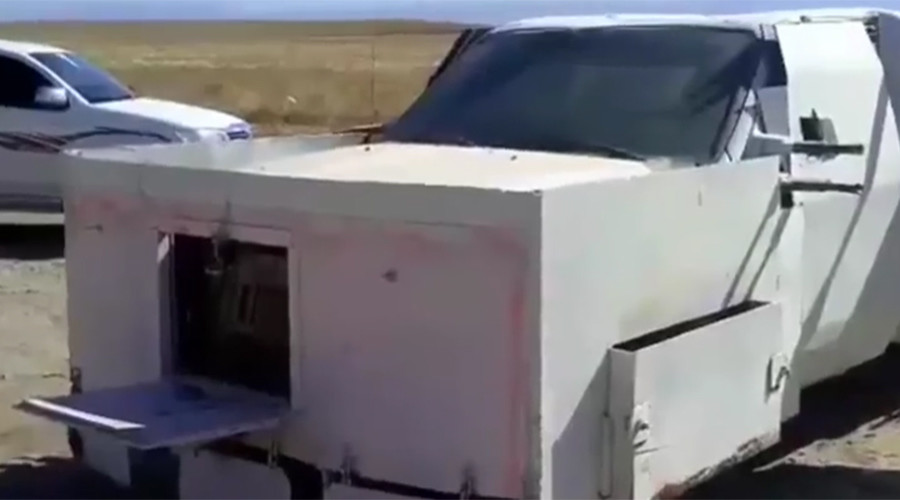 ISIS ‘Mad Max’ suicide truck seized before detonation (VIDEO)
