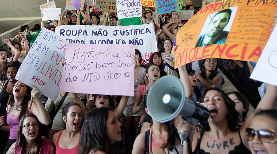 Gang rape of teenage girl in Brazil by more than 30 men sparks online outrage
