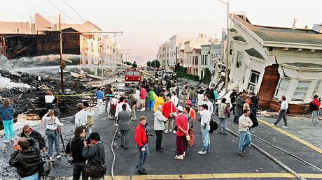 San Francisco after the 1989 earthquake, which caused up to $6 billion in damage. © Jonathan Nourok