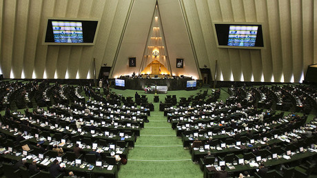 A general view of a parliament session in Tehran. © Raheb Homavandi
