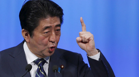Japan's Prime Minister Shinzo Abe © Yuya Shino