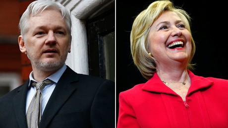 Julian Assange is not looking forward to Hillary Clinton becoming president. © Peter Nicholls, Aaron P. Bernstein