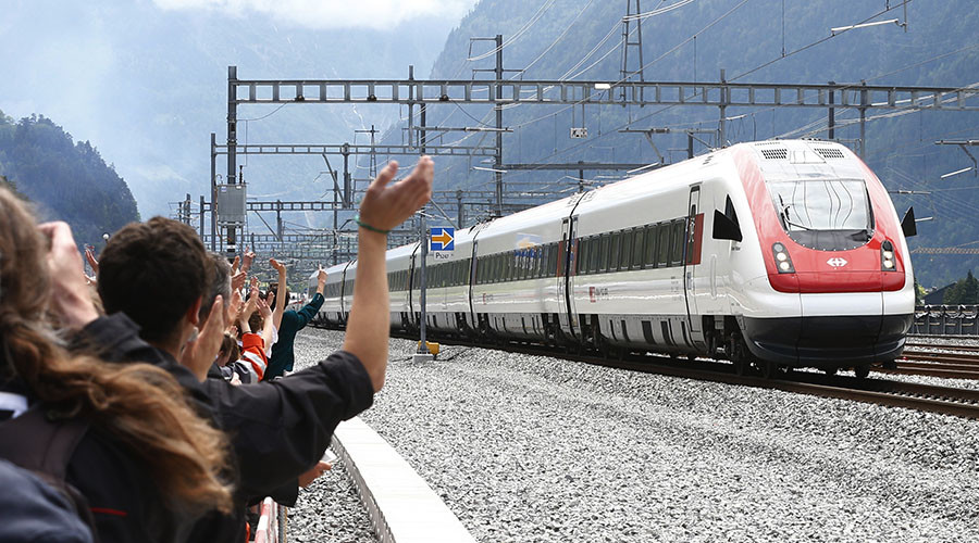 World's longest rail tunnel opens through Swiss Alps (PHOTOS, VIDEOS)