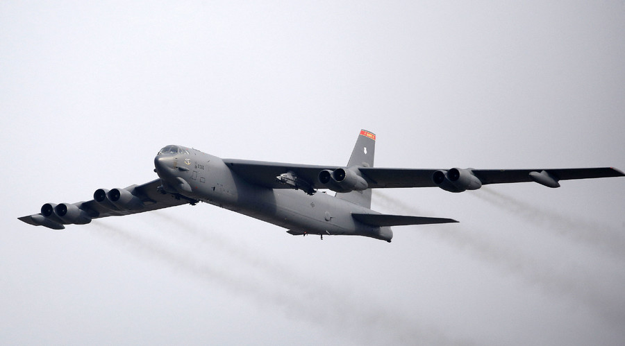 3 US B-52 heavy bombers fly to Europe for joint NATO Baltic military drills