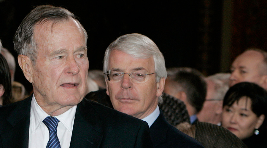 ‘I sent you a love letter’: British PM Major & Bush Sr shared affectionate ‘special relationship’