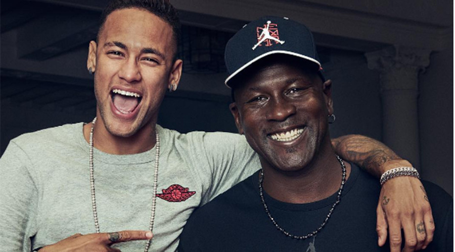Neymar 1st footballer to get Nike Jordan boots
