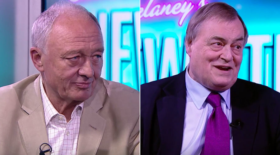 John Prescott to probe ex-London Mayor Ken Livingstone as guest host of RT’s News Thing