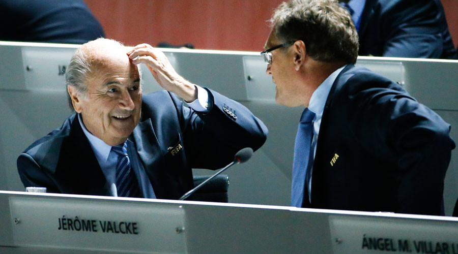 Blatter & 2 other FIFA chiefs gave each other $80mn in ‘bonuses’ over 5 years – internal probe