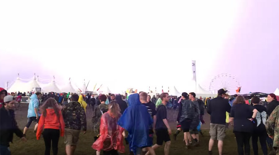 At least 82 injured as lightning strikes Rock am Ring festival in Germany