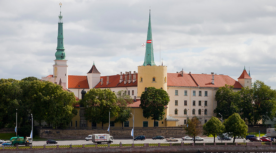 ‘Best intentions’: Gardener let off hook for mowing swastika into Latvian president’s lawn