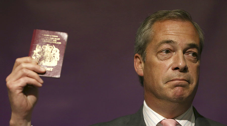 Women face 'mass sex attacks' by migrants if no Brexit - Farage