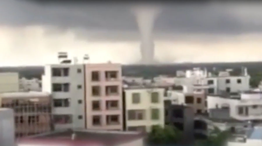 Tornado rips through China’s Hainan Province (VIDEO)