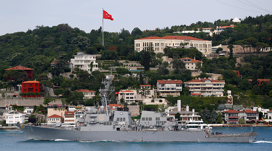 Guided missile destroyer USS Porter enters Black Sea ‘to promote peace’ (VIDEO)