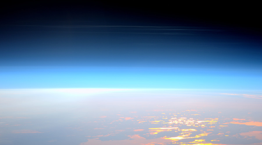 ISS captures ‘rare’ sighting of noctilucent clouds (PHOTO)