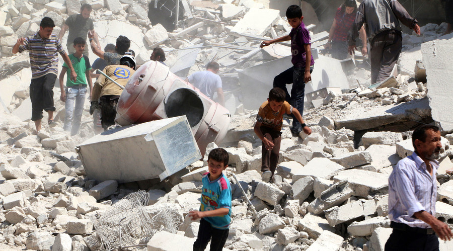 Ramadan no barrier to terror groups shelling of Aleppo residential areas & army positions