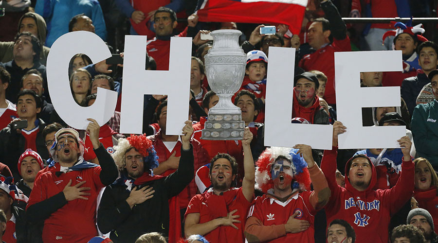 Not again! Another Copa America musical mishap as Chile anthem interrupted by Pitbull track (VIDEO)