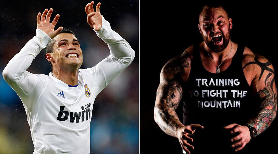 ‘I’ll crush your head’: GoT giant threatens Cristiano Ronaldo ahead of Iceland match (VIDEO)