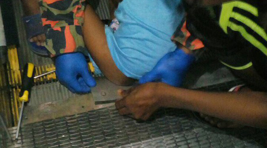 Boy’s genitals mangled in horror Malaysian escalator accident (PHOTOS)