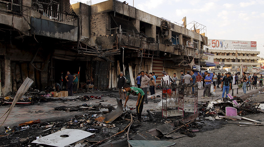 Over 30 killed, dozens injured as car bomb blasts rock Baghdad (PHOTOS, VIDEO)