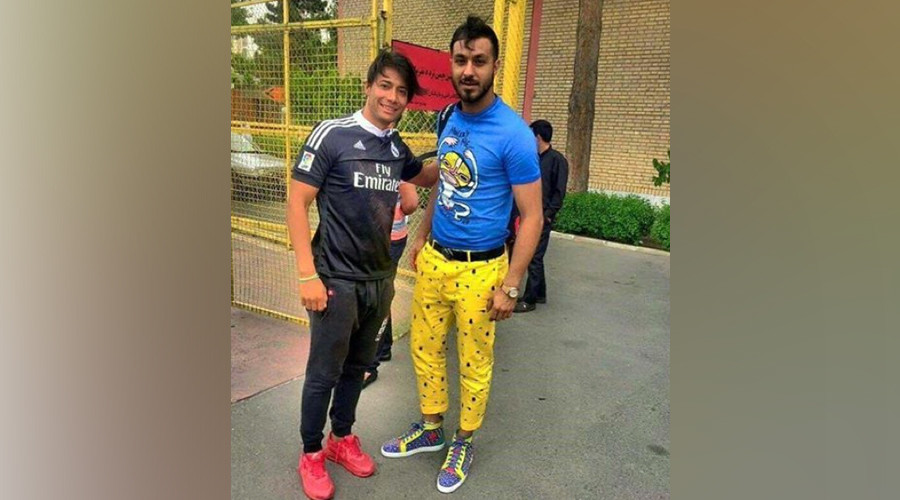 Iranian soccer star banned for wearing yellow ‘SpongeBob’ pants