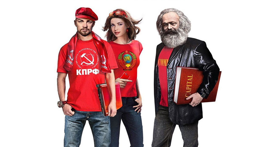 Sexy Lenin & e-smoking Stalin spearhead Russian Communist Party election drive (IMAGES)
