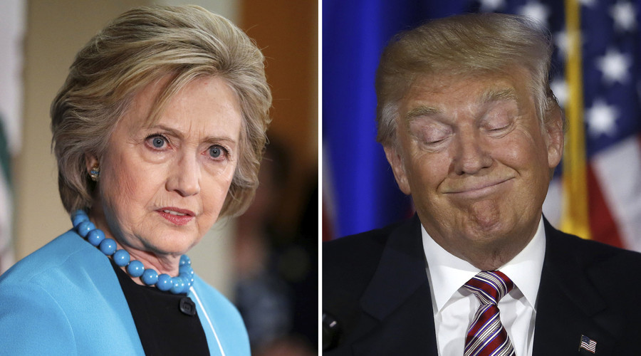Clinton tells Trump to delete his Twitter account